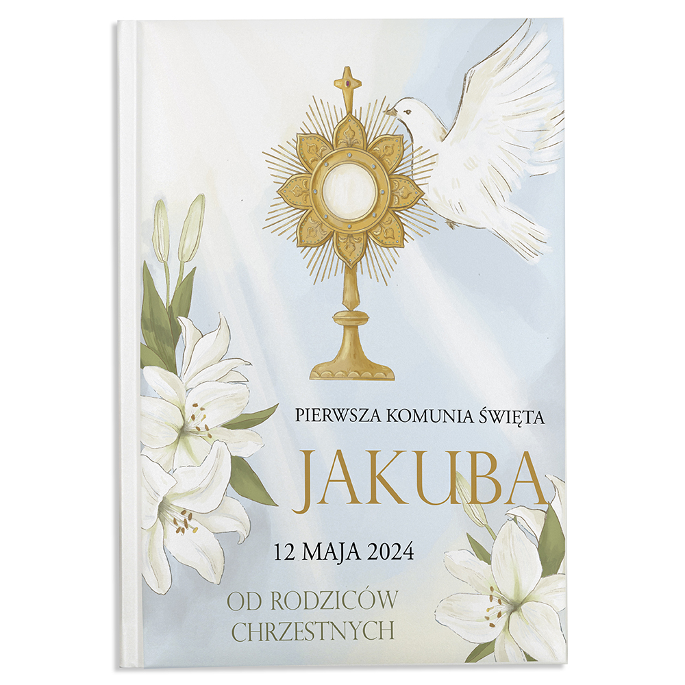 Personalizowana biblia na komunię 7