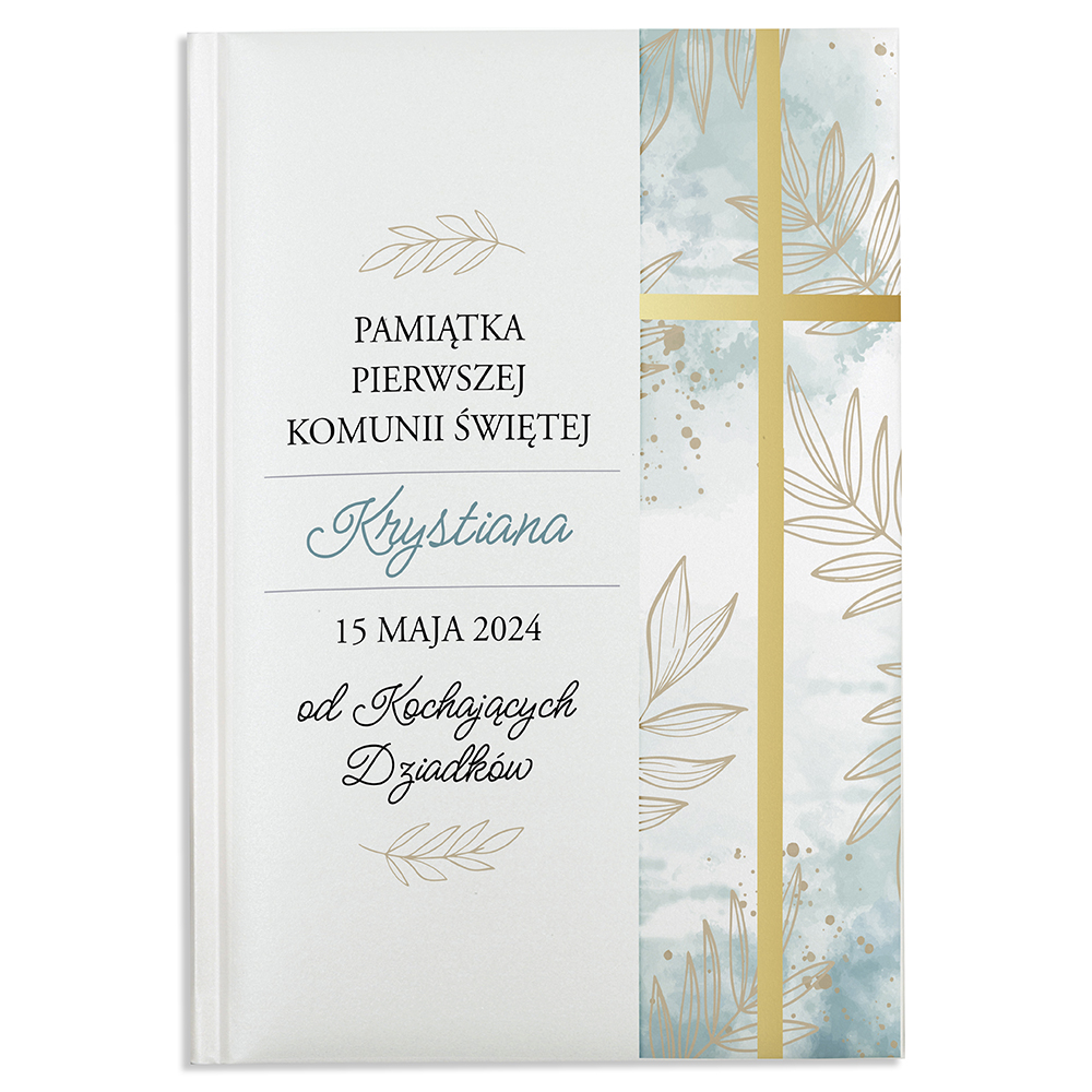 Personalizowana biblia na komunię 8