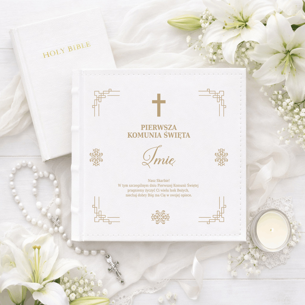 Personalizowany Album Na Komunie 3