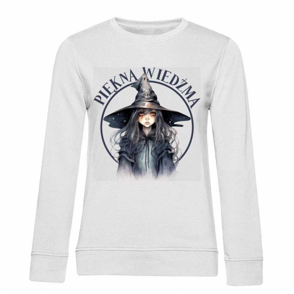 Piękna wiedźma bo magia też może mieć styl bluza damska bez kaptura