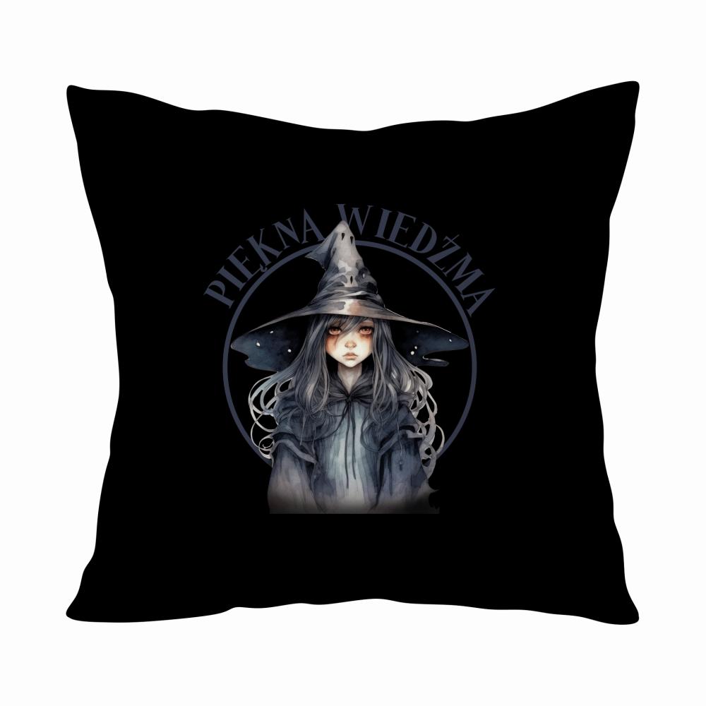 Piękna wiedźma bo magia też może mieć styl poduszka kolor navy