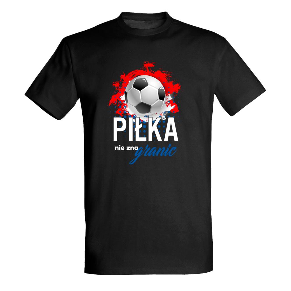 Piłka nie zna granic koszulka męska