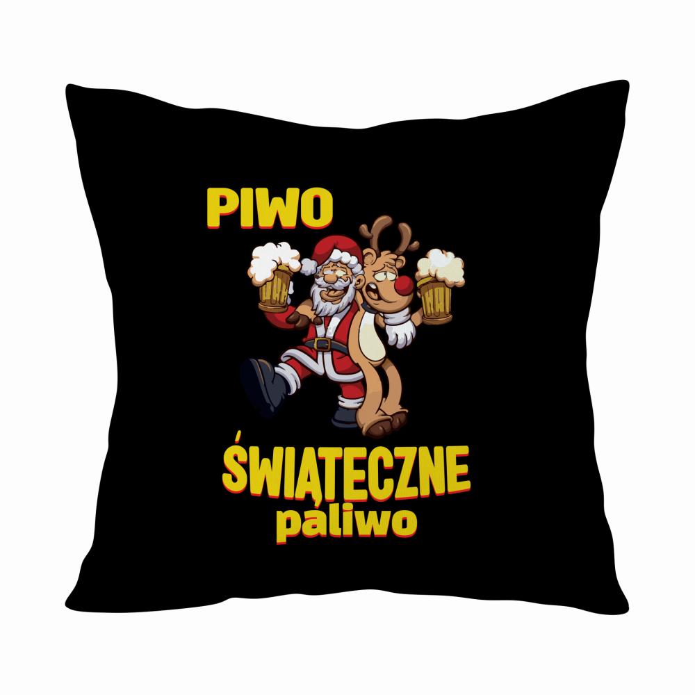 Piwo Świąteczne paliwo poduszka