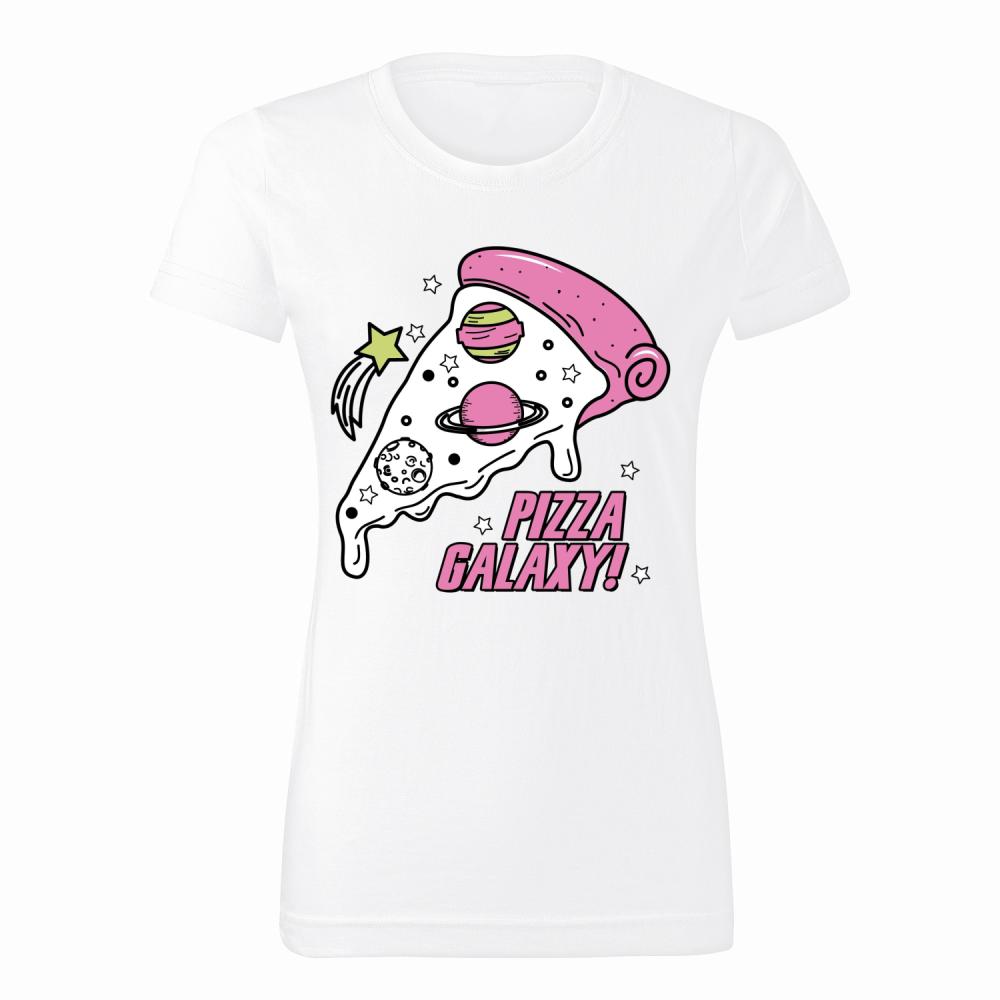 Pizza Galaxy koszulka damska