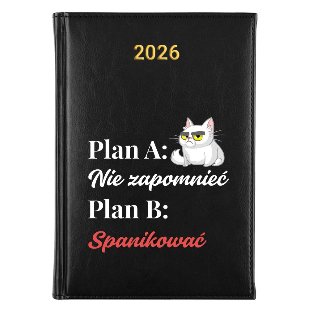 Plan A: nie zapomnieć kalendarz a5