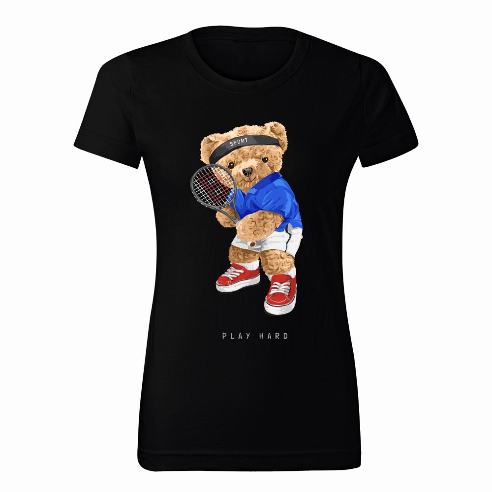 Play Hard koszulka damska