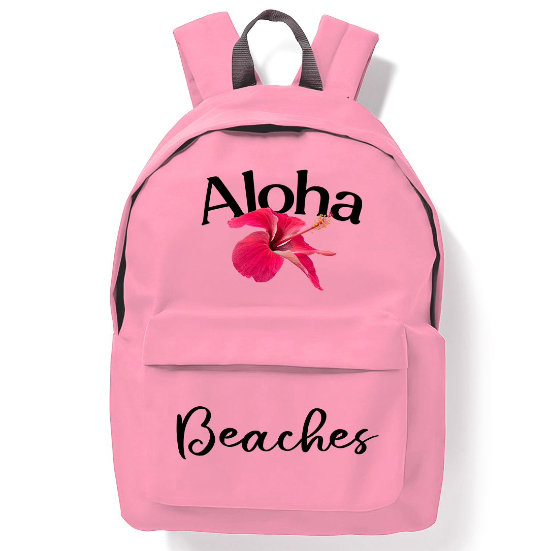 Plecak Aloha Beaches plecak kolor jasny różowy