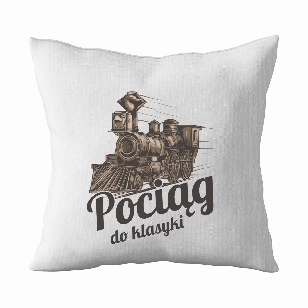Pociąg do klasyki poduszka