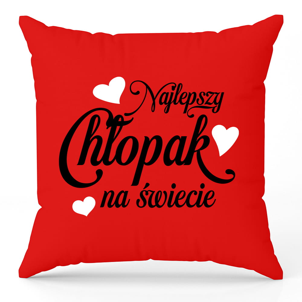 Poduszka Najlepszy chłopak na świecie poduszka