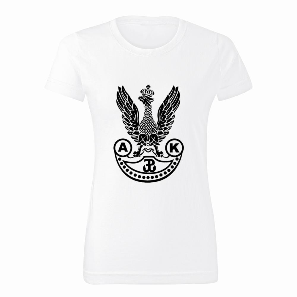 Polska Walcząca pamiętamy, szanujemy koszulka damska