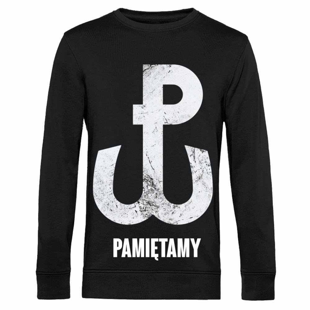 Polska Walcząca Pamiętamy bluza męska bez kaptura