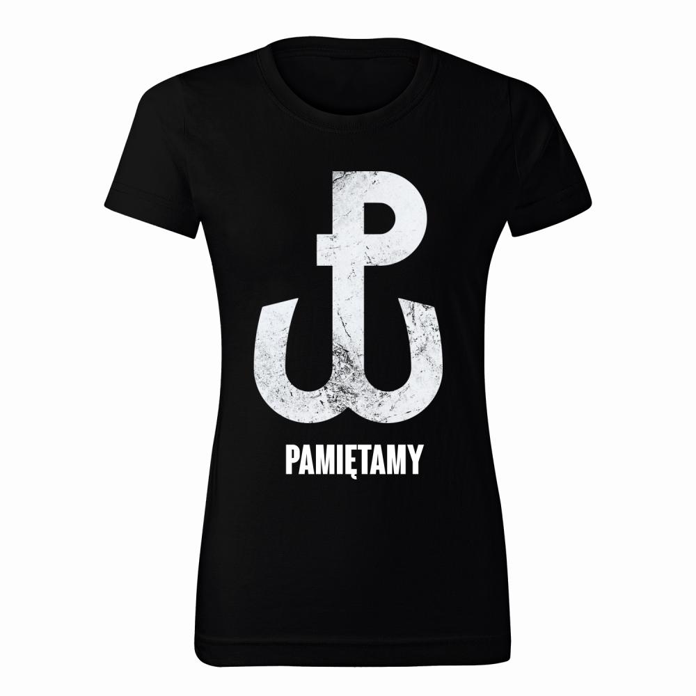 Polska Walcząca Pamiętamy koszulka damska