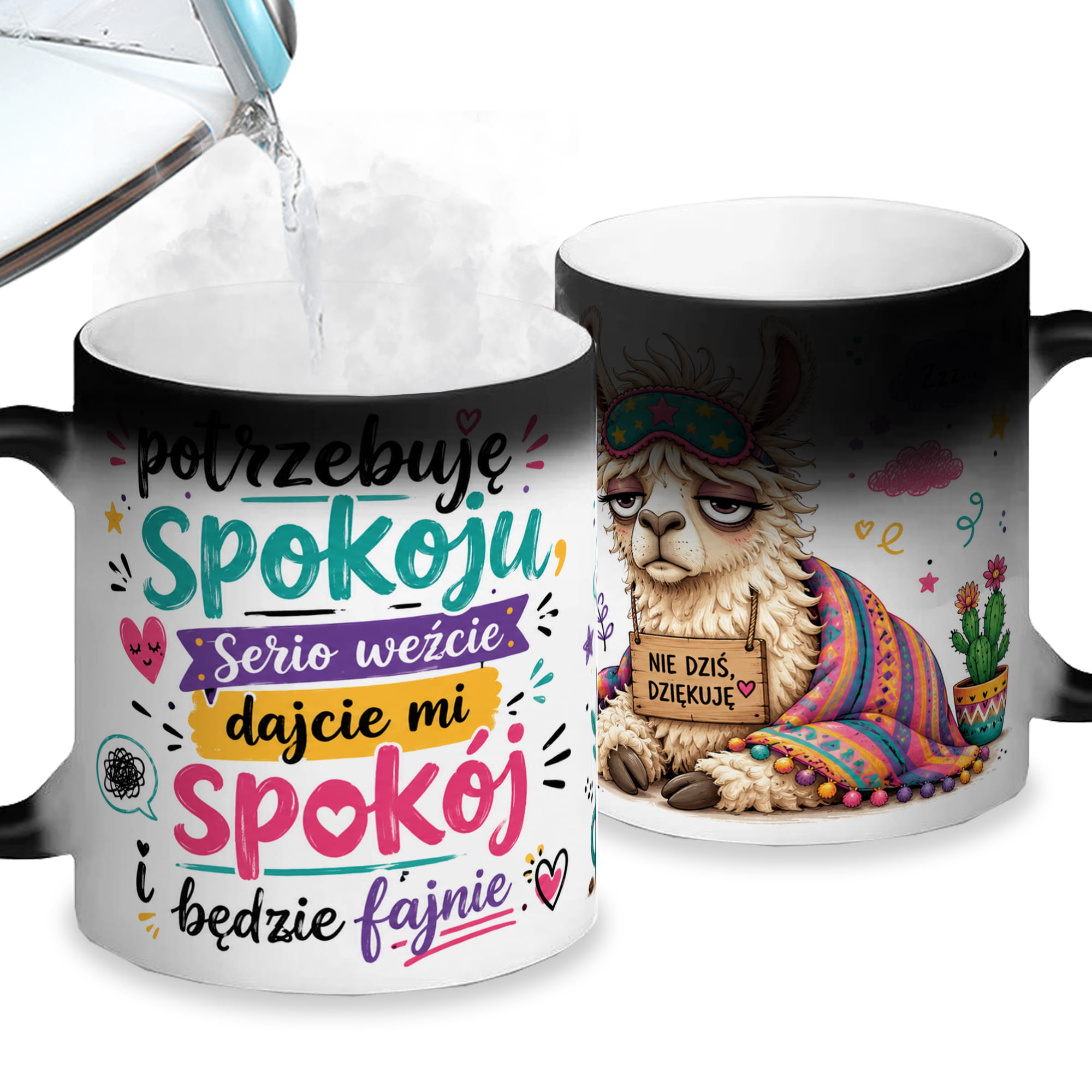 Potrzebuję spokoju! kubek magiczny