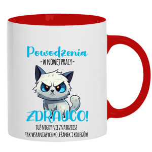Powodzenia w Nowej Pracy Kot