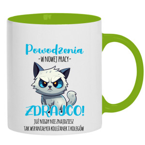 Powodzenia w Nowej Pracy Kot