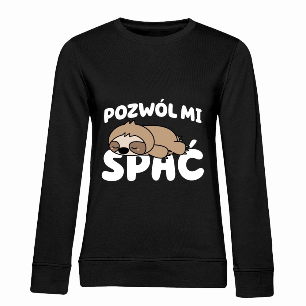 Pozwól mi Spać bluza damska bez kaptura