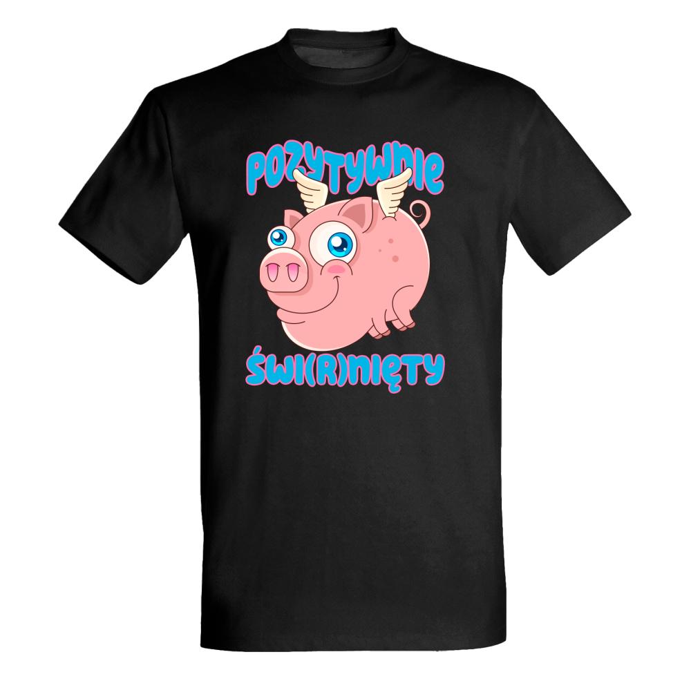 POZYTYWNIE ŚWIRNIĘTY 2 koszulka męska