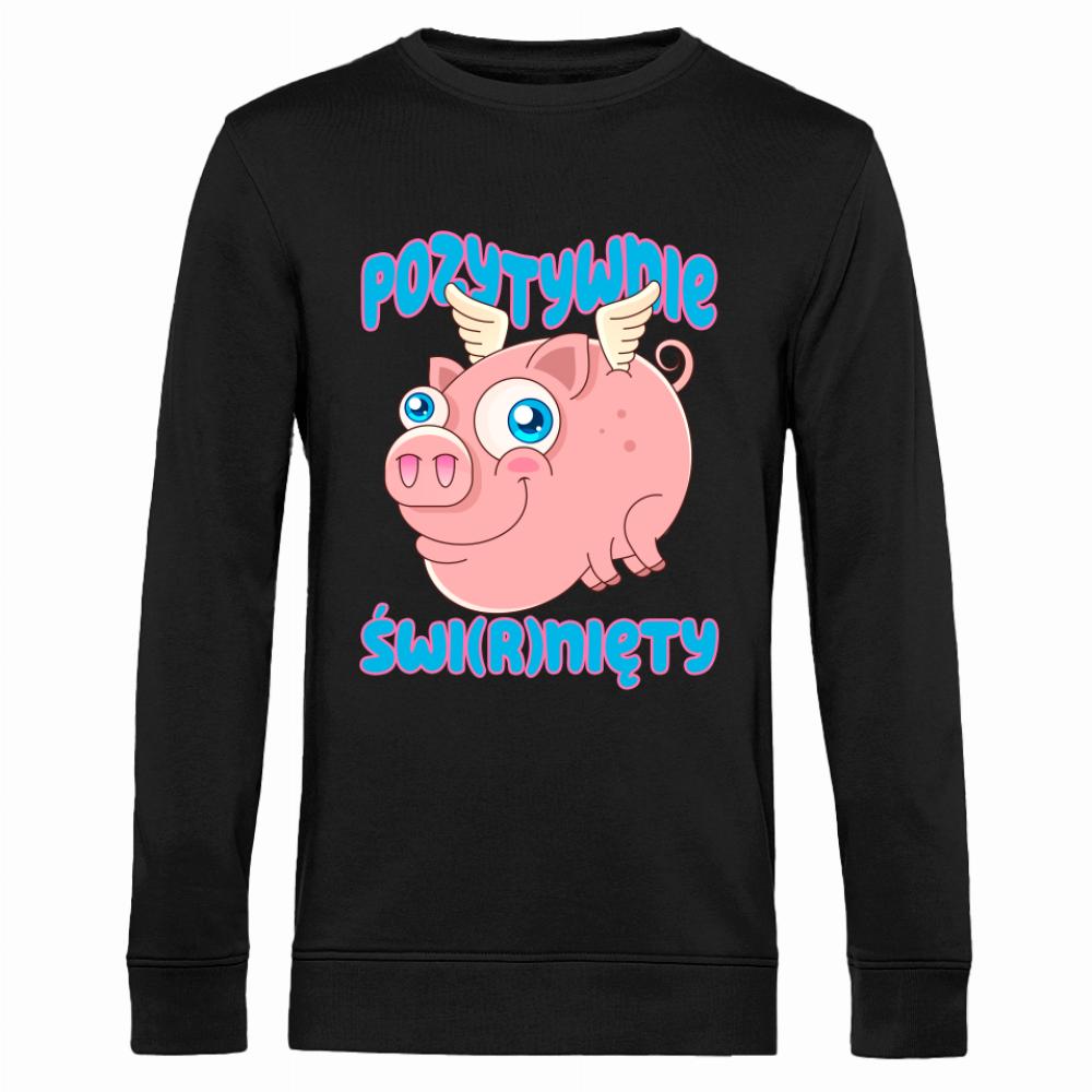 POZYTYWNIE ŚWIRNIĘTY 2 bluza męska bez kaptura