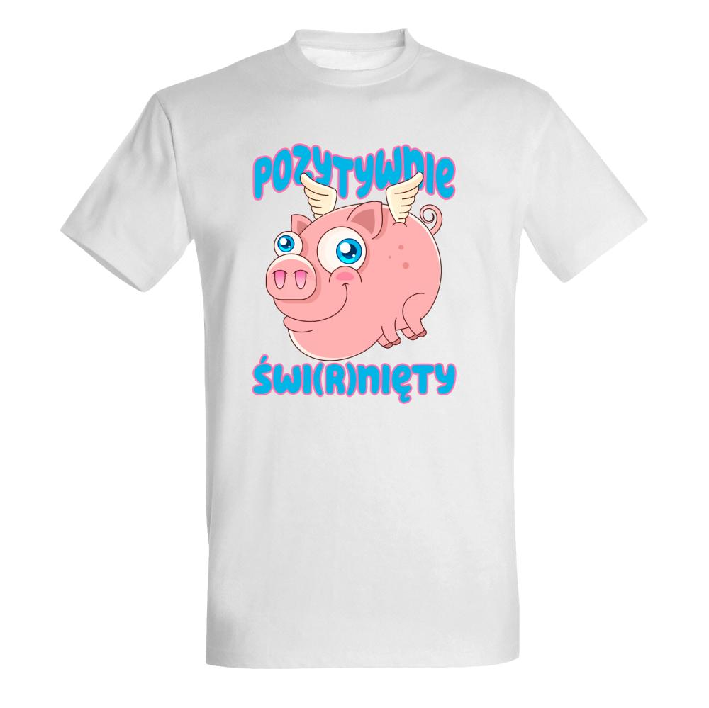 Pozytywnie Świrnięty koszulka męska
