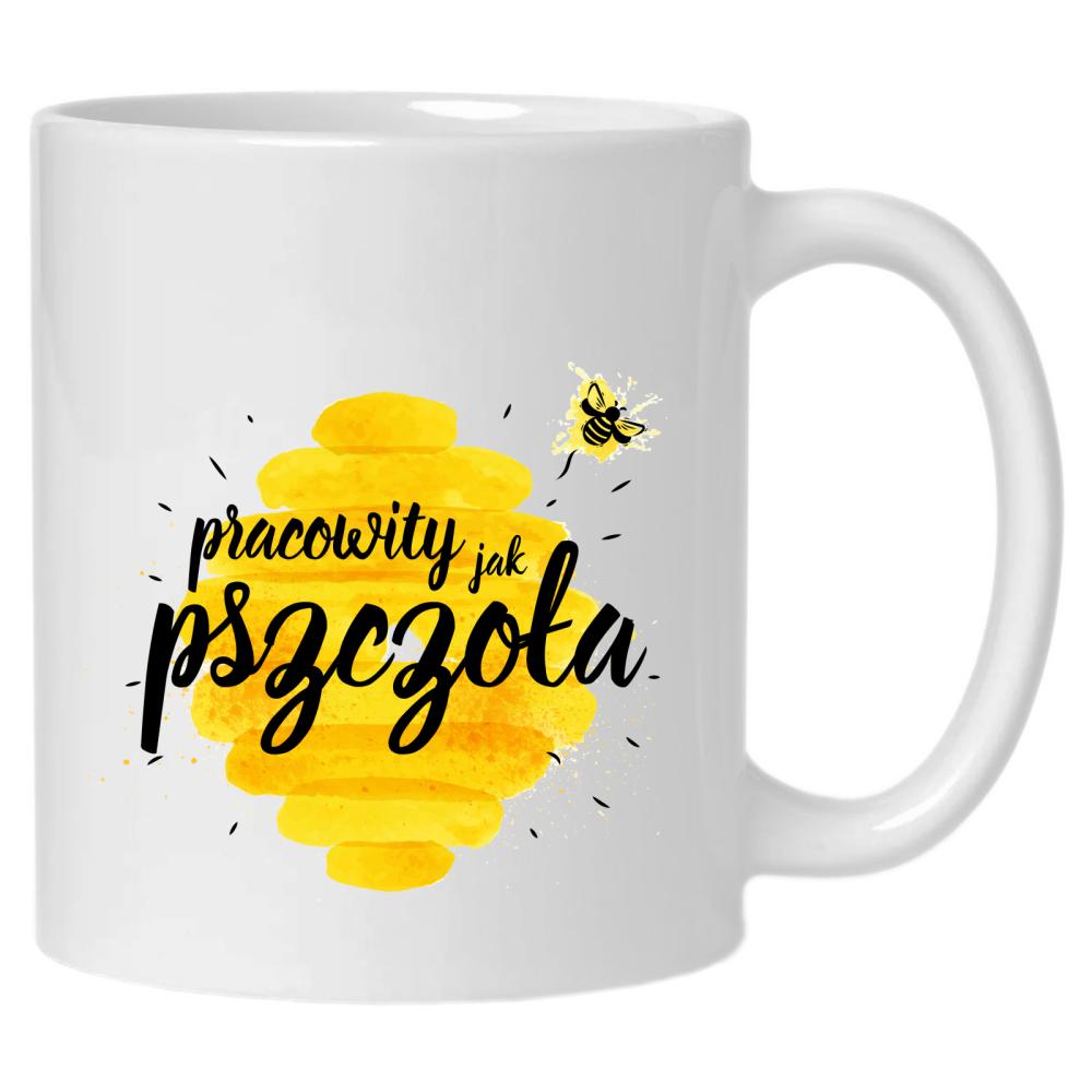 Pracowity jak pszczoły kubek