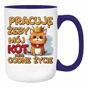 Pracuję, żeby mój kot miał godne życie