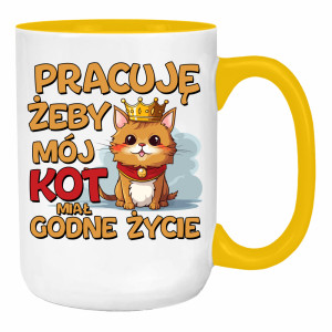 Pracuję, żeby mój kot miał godne życie