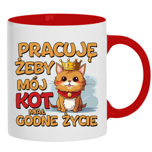 Pracuję, żeby mój kot miał godne życie