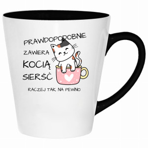 Prawdopodobnie zawiera kocią sierść Raczej tak