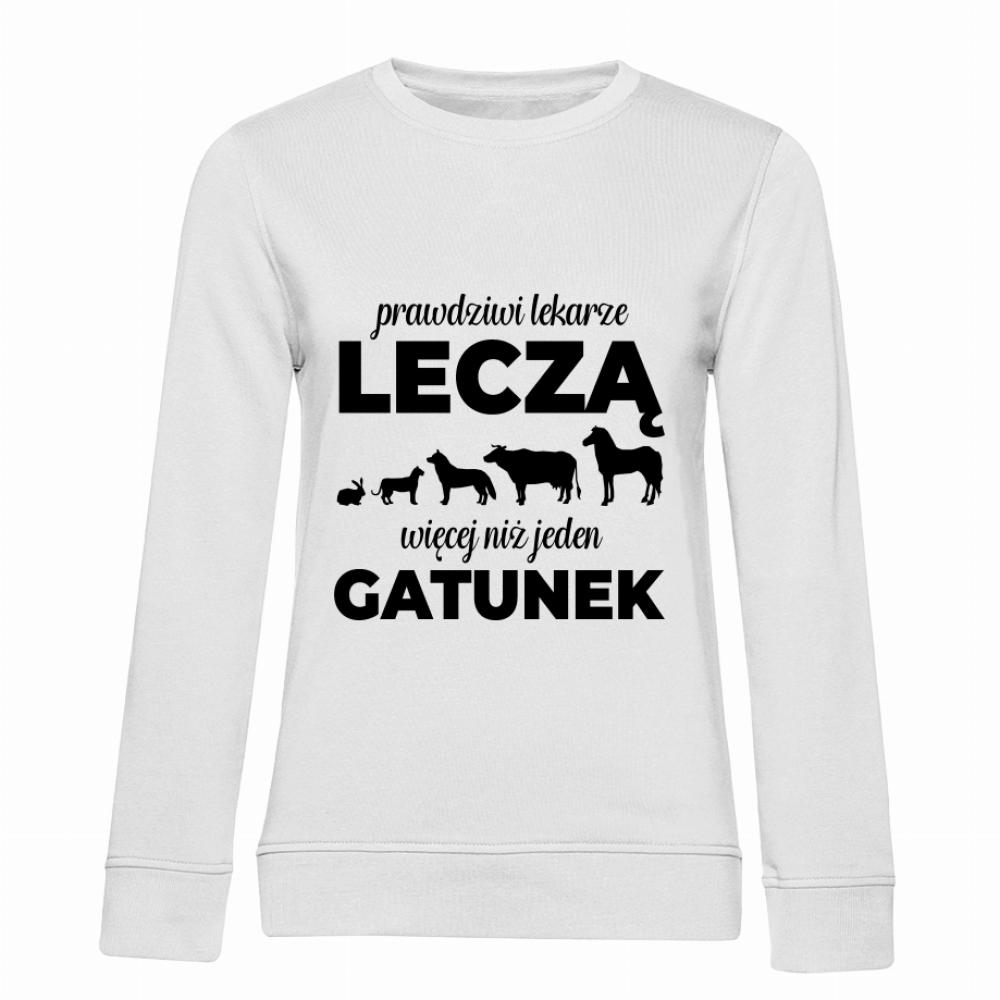 Prawdziwy Lekarz Leczy bluza damska bez kaptura