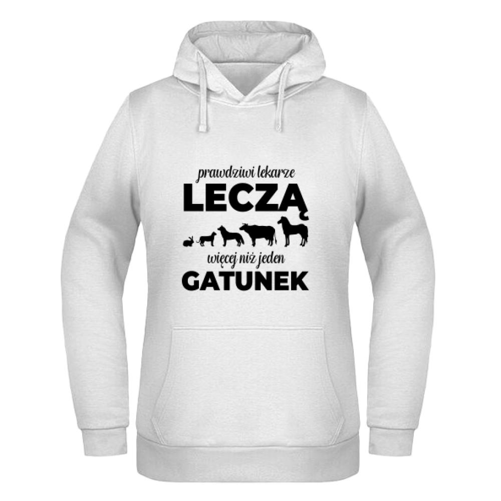 Prawdziwy Lekarz Leczy bluza damska z kapturem