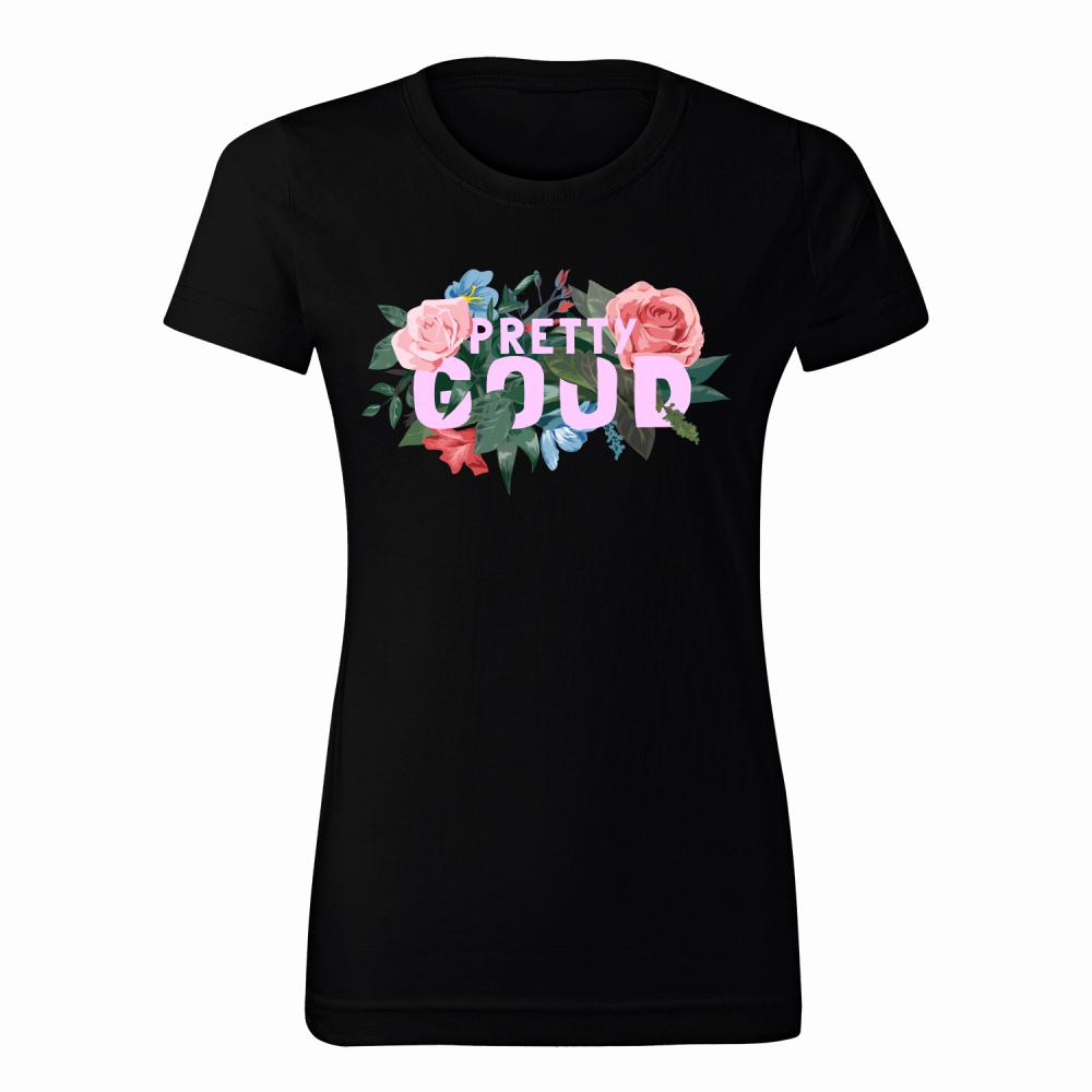 Pretty Good Różowy koszulka damska