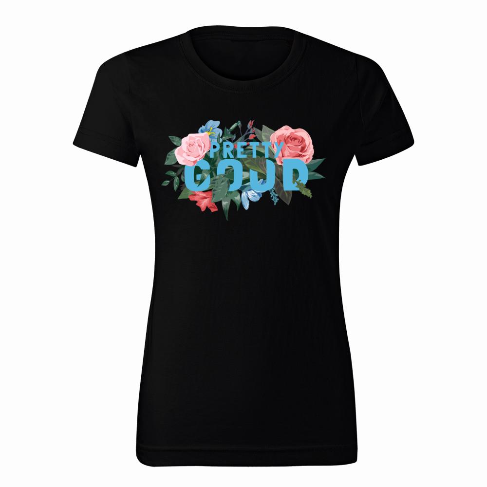 Pretty Good Turkus koszulka damska