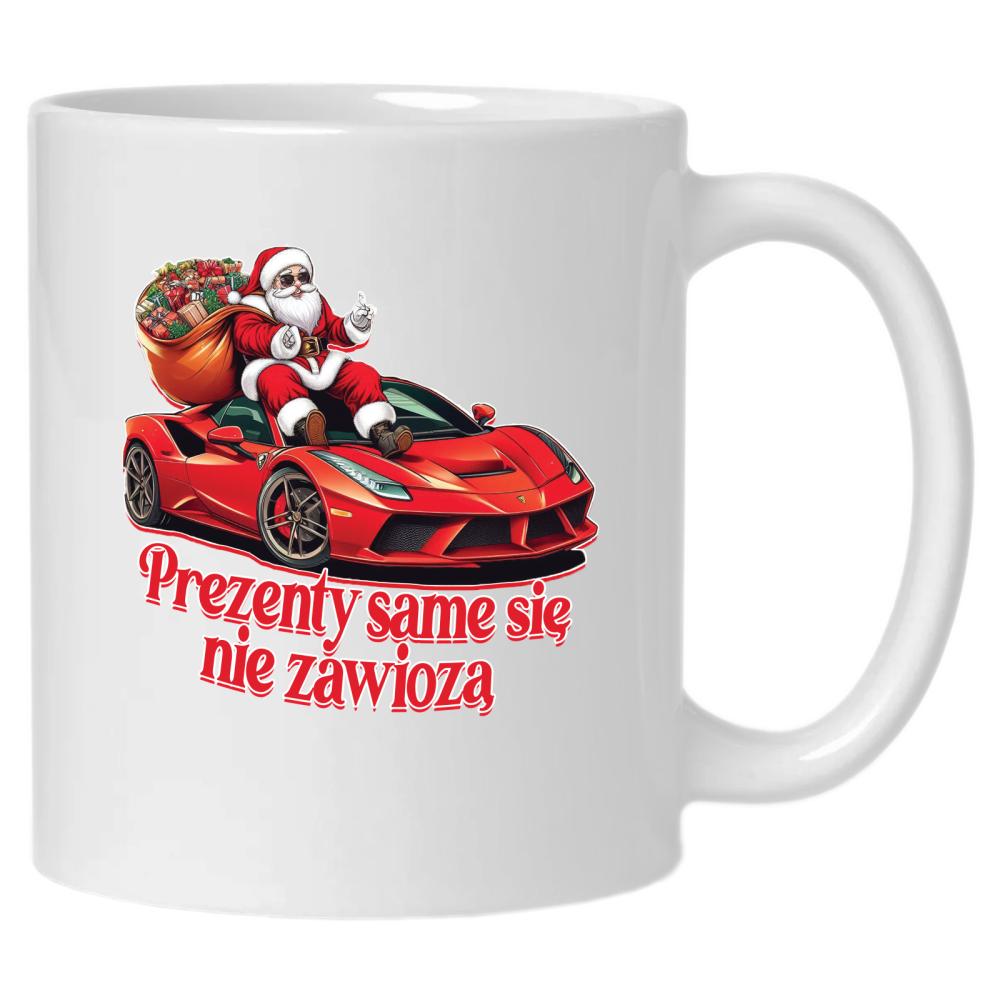 Prezenty same się nie zawiozą kubek