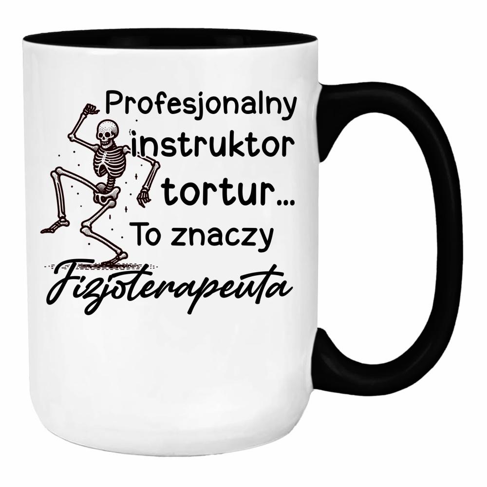 Profesjonalny instruktor tortur... duży kubek ucho kolor kolor złoty