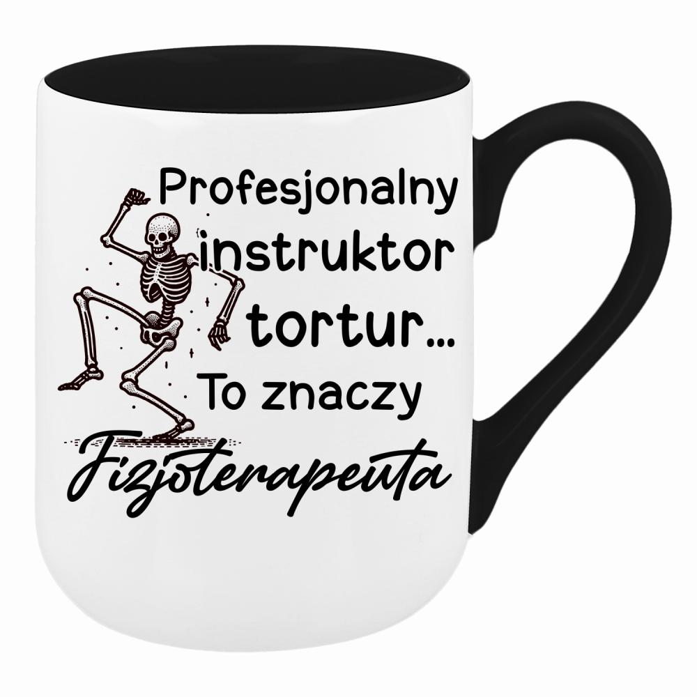 Profesjonalny instruktor tortur... kubek coffee kolor limonka