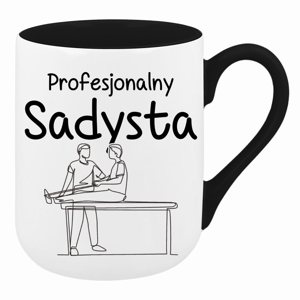 Profesjonalny sadysta kubek coffee kolor różowy