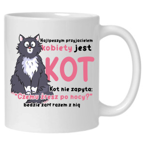 Przyjacielem kobiety jest kot