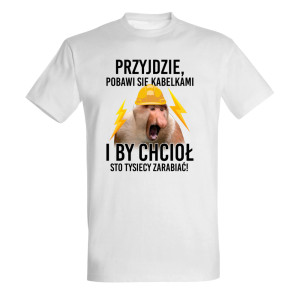 Przyjdzie, pobawi się kabelkami