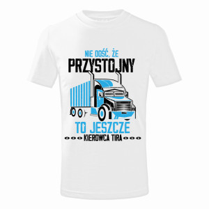 Przystojny kierowca tira