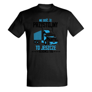 Przystojny kierowca tira