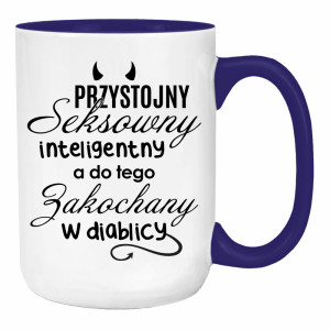 Przystojny seksowny inteligentny