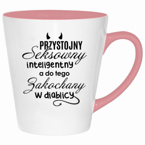 Przystojny seksowny inteligentny