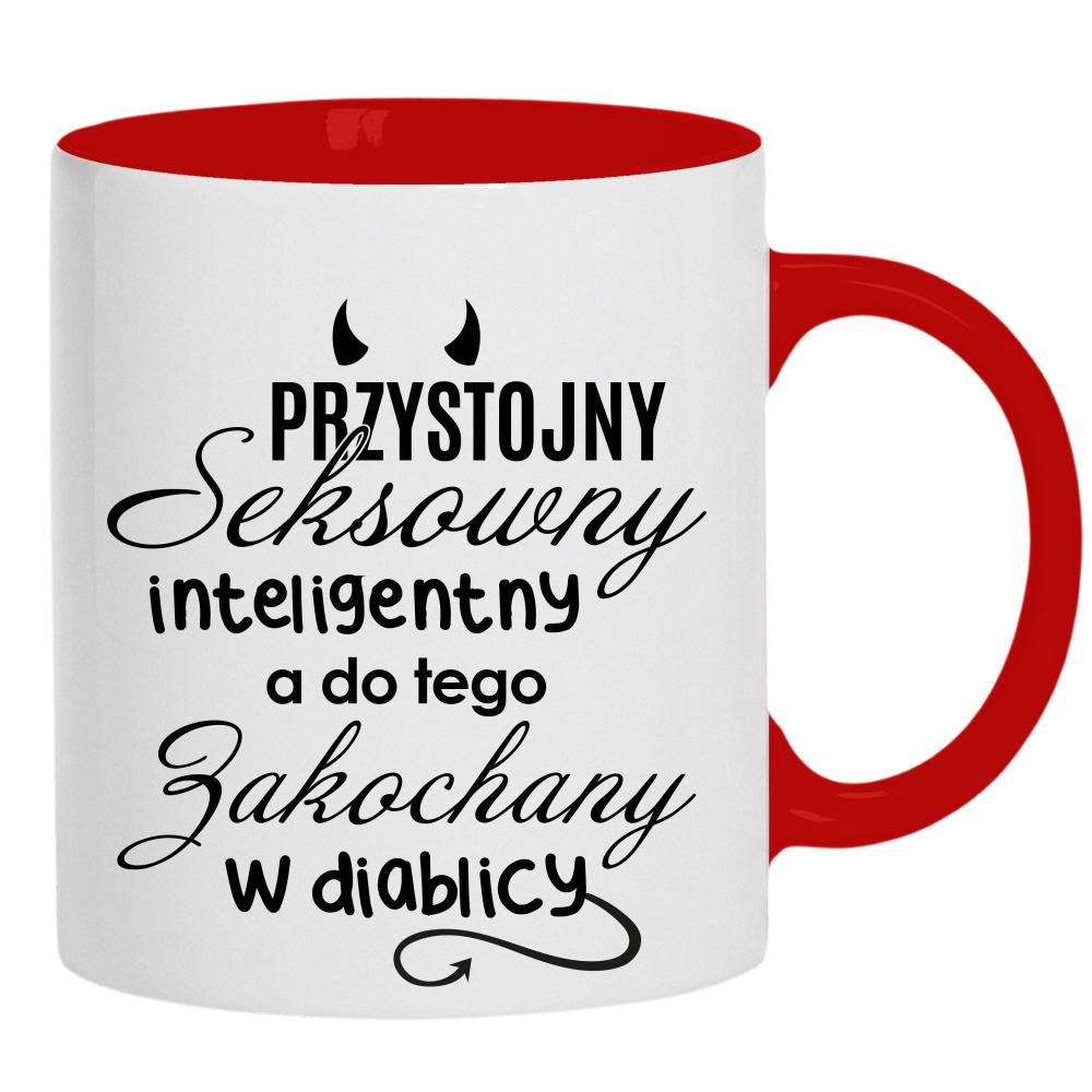 Przystojny seksowny inteligentny kubek ucho kolor kolor turkus