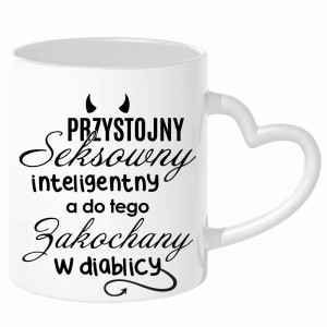 Przystojny seksowny inteligentny