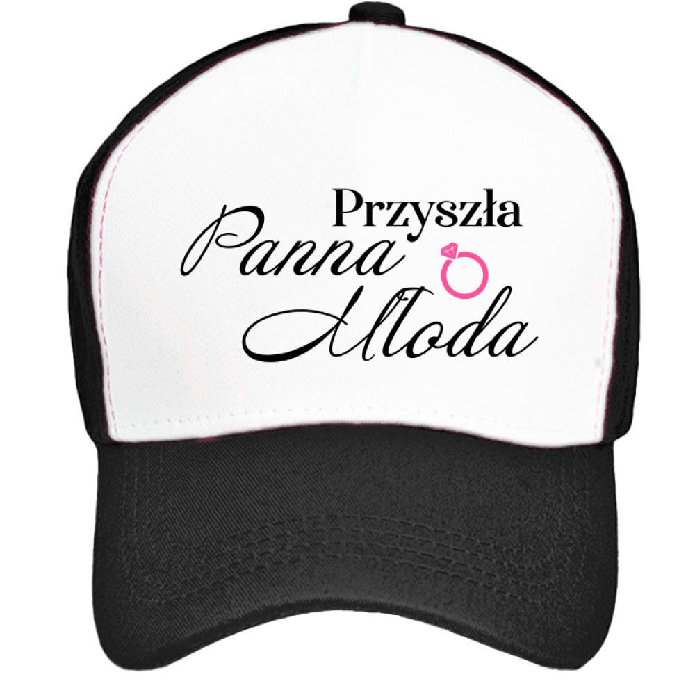 Przyszła Panna Młoda czapka z daszkiem kolor czarny