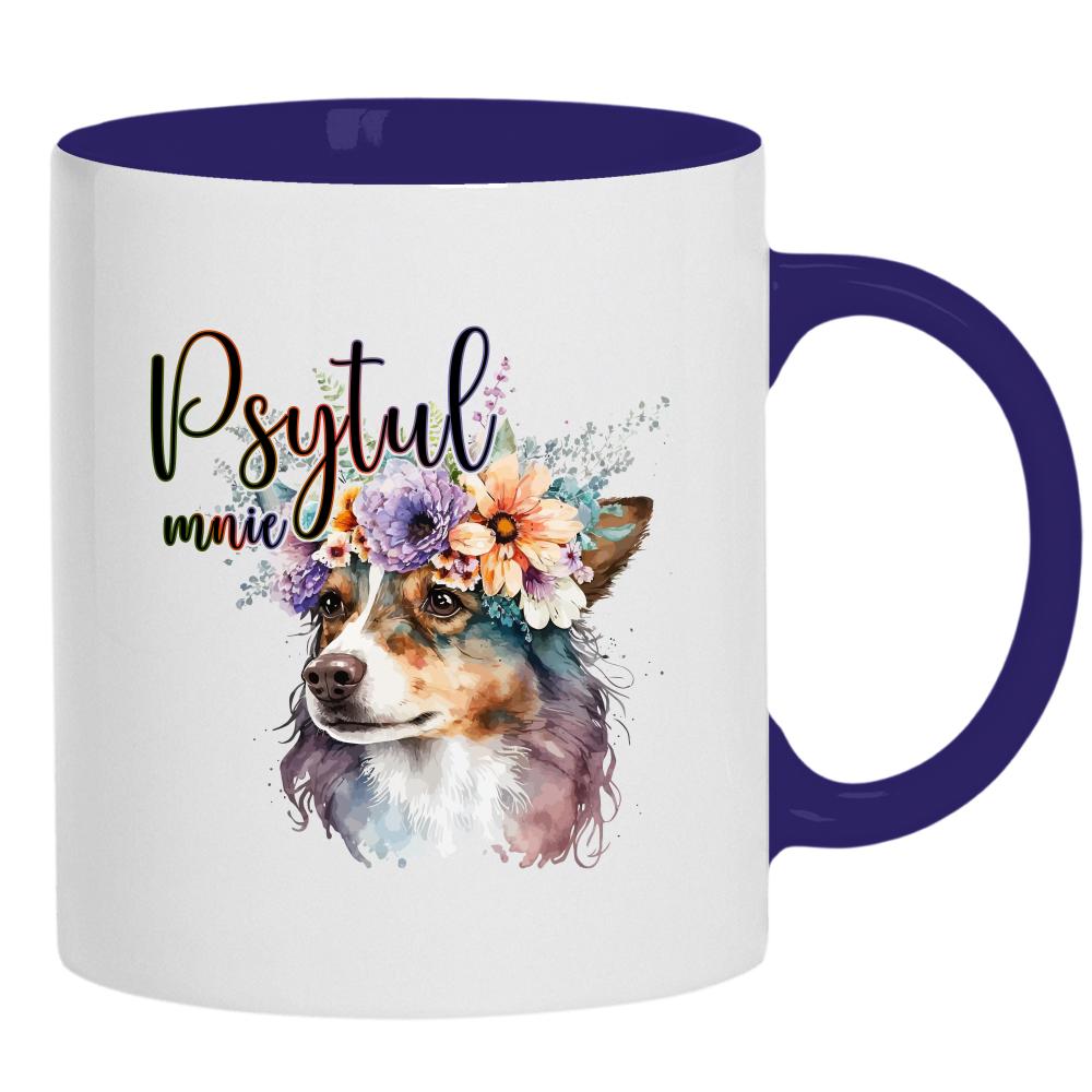 Przytul mnie kubek ucho kolor kolor navy