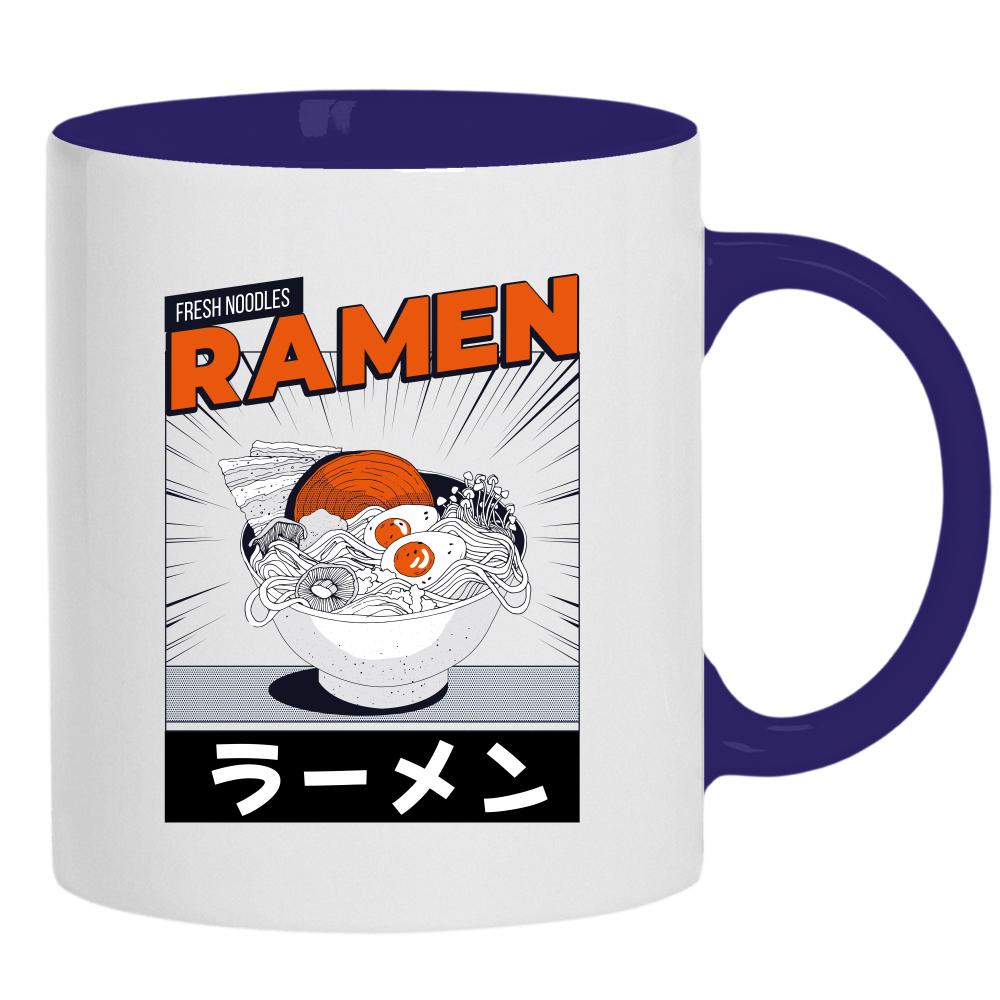 Ramen 2 kubek ucho kolor kolor navy