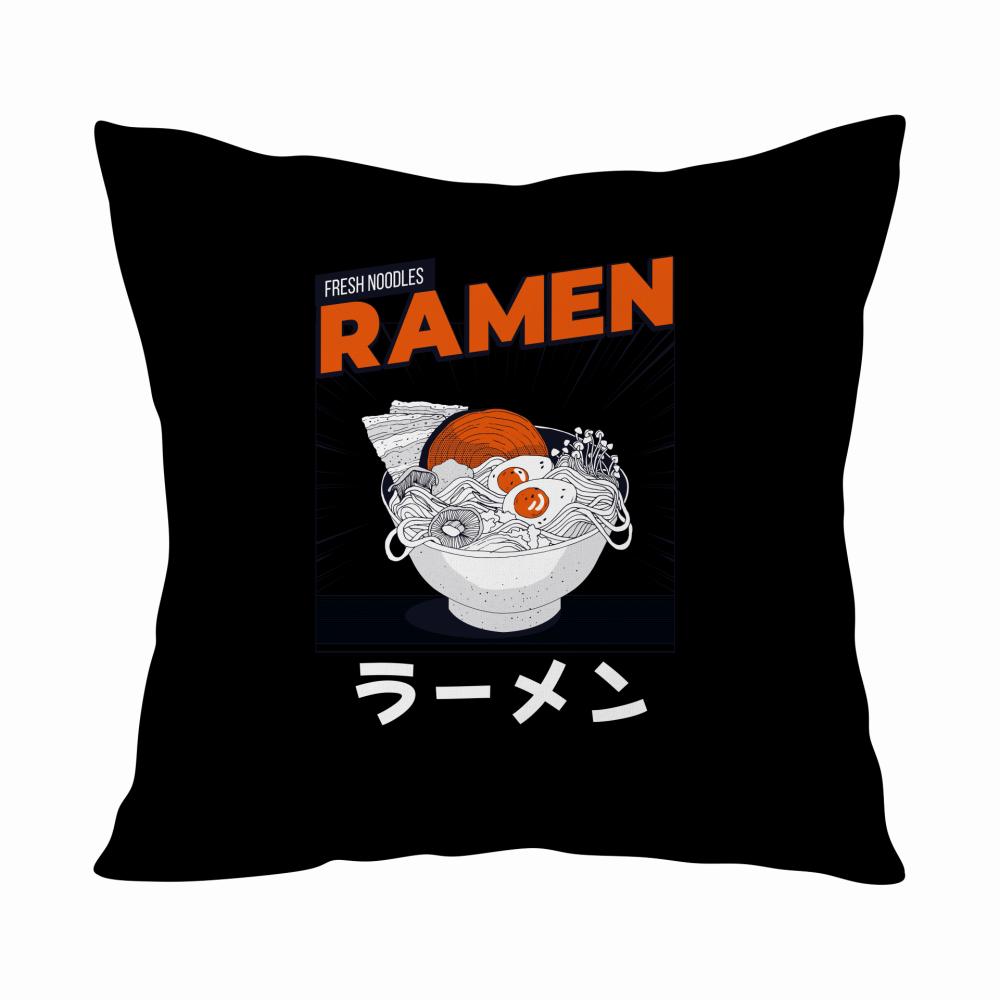 Ramen 2 poduszka kolor żółty