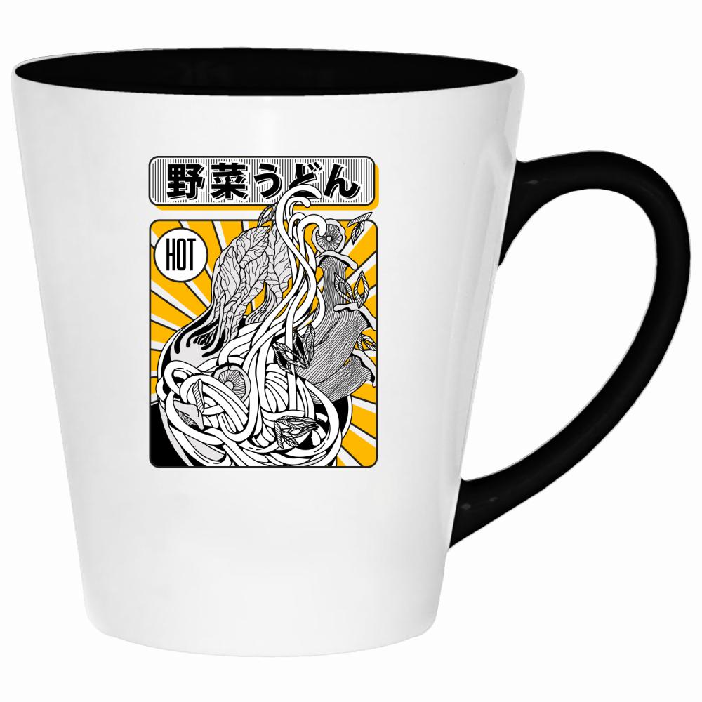 Ramen 3 kubek latte kolor navy