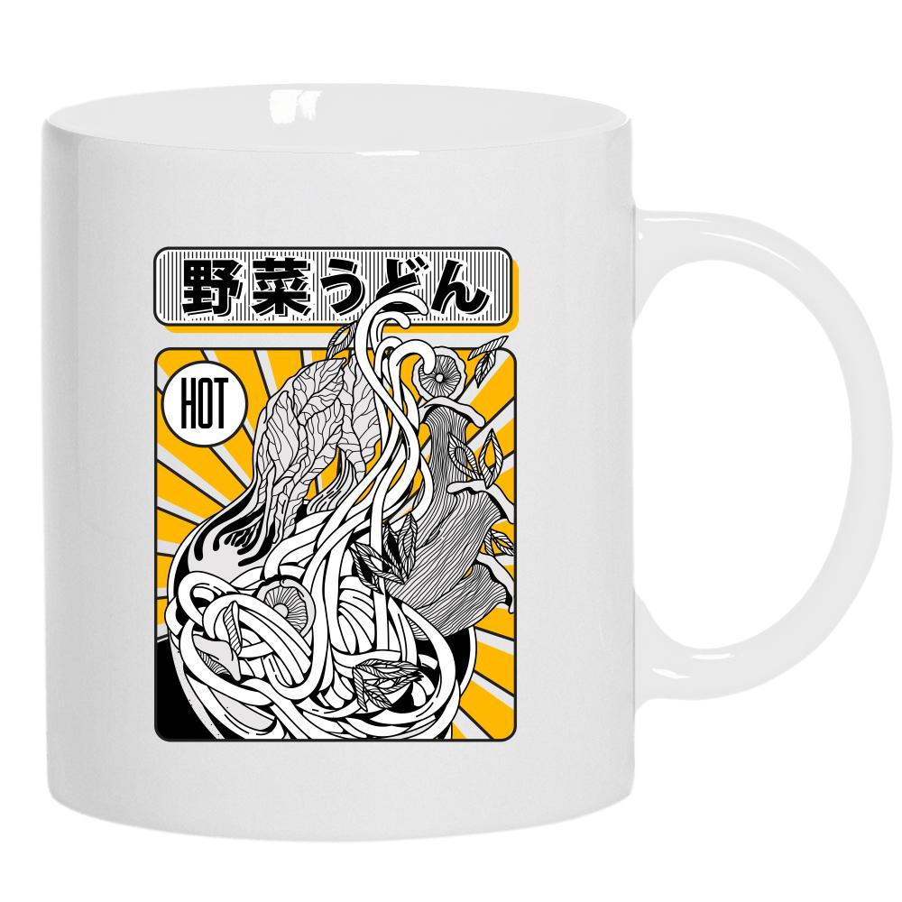 Ramen 3 kubek ucho kolor kolor biały